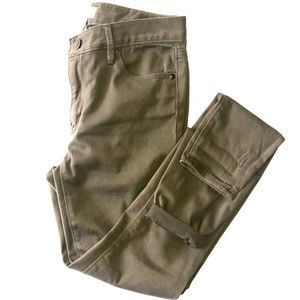 LOFT Olive Green Legging Jeans